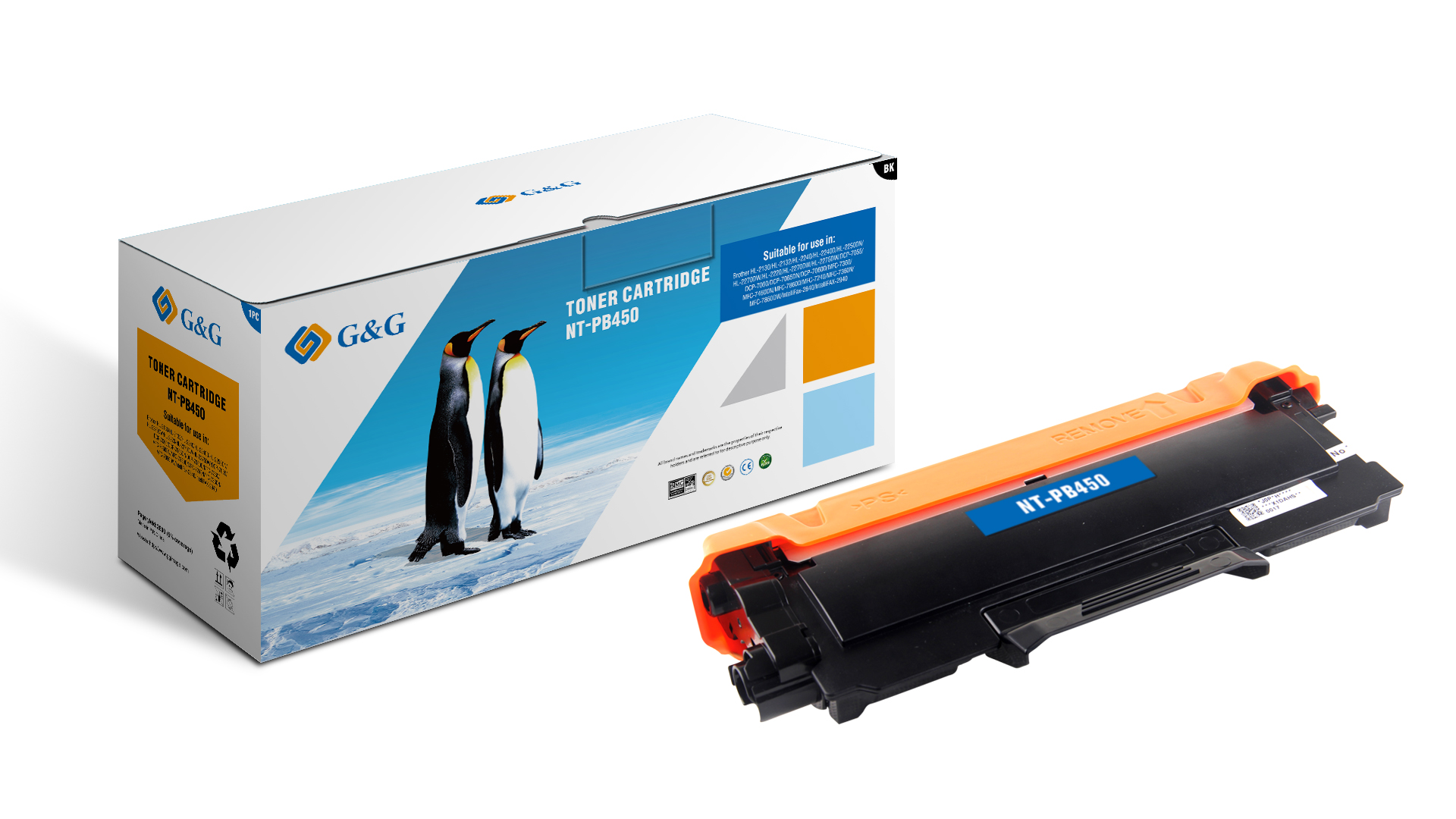 TONER BM BROTHER COMPATIBLE PREMIUM TN2220/TN2210/TN2010/TN450 NEGRO 2,600 COPIAS